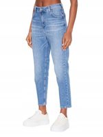 Mustang Jeansy Charlotte 1013598 Niebieski Tapered Fit W29 L34