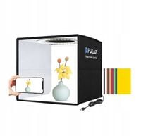 namiot bezcieniowy fotograficzny 25cm puluz do zdjęć produktowych led 5500k