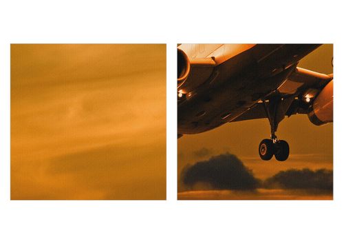 Obraz Na Płótnie - Samolot Start - 95X80 Cm - Cb95X80-0368 na Arena.pl