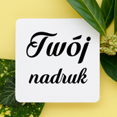 Ceramiczna podkładka z Twoim nadrukiem - kwadrat