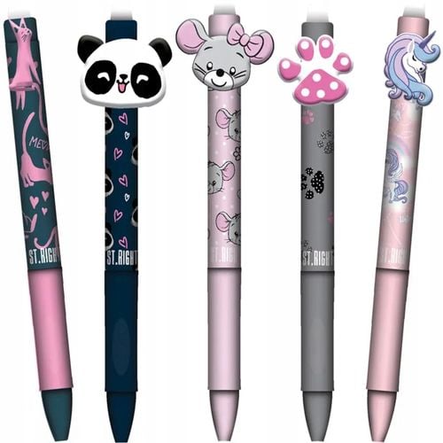 St.right, Długopis Wymazywalny Automatyczny Z Ergonomicznym Uchwytem Dziewc na Arena.pl