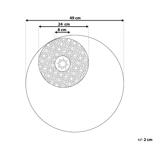 Dekoracja ścienna wielokolorowa RUBIDIUM na Arena.pl