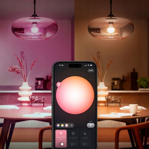 Żarówka LED E27 8W RGB Inteligentna 3 szt. + Mostek Philips HUE na Arena.pl