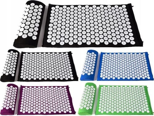 MATA DO AKUPRESURY CZARNA + PODUSZKA na Arena.pl
