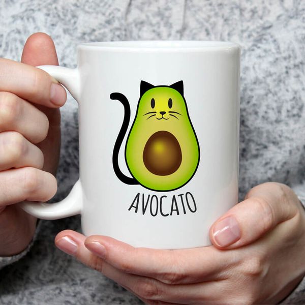 Kubek z nadrukiem - AvoCato zdjęcie 1