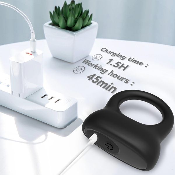 Oring Black, 9 Vibration Functions zdjęcie 8