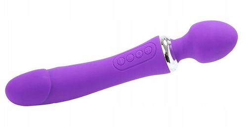 LUKSUSOWY WIBRATOR DAMSKI 2w1 PODGRZEWANY DO 45stC - USB DAWCA ORGAZMÓW na Arena.pl