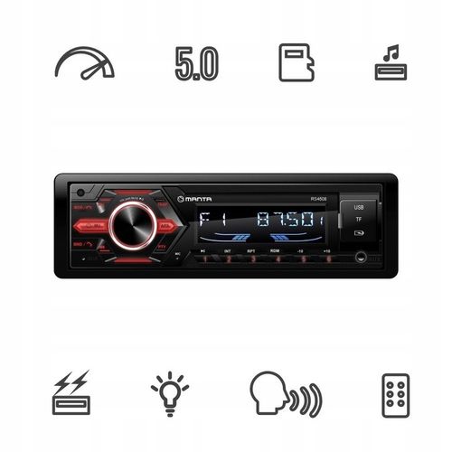 RADIO SAMOCHODOWE RADIOODTWARZACZ BLUETOOTH PILOT USB MP3 SD RDS na Arena.pl