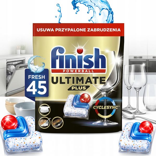 FINISH Kapsułki Ultimate Plus 45 Fresh zdjęcie 2