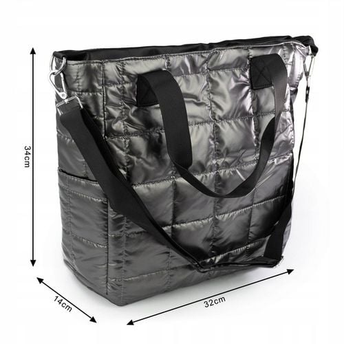 Alessio TOREBKA Damska PIKOWANA TORBA KLASYCZNA Shopper QUILTED na Arena.pl