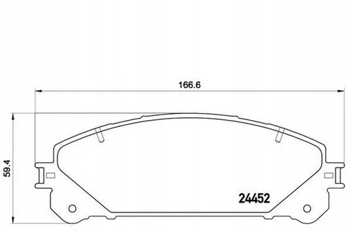 KLOCKI HAM PRZOD LEXUS RX 09- BREMBO na Arena.pl