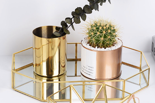 POJEMNIK - ORGANIZER  - Modern Design - METAL - HIT zdjęcie 1