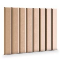 PANELE ŚCIENNE TAPICEROWANE 100cm x 20cm MAGIC VELVET 2284