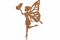 Elf z motylkiem figurka dekoracja ogrodowa