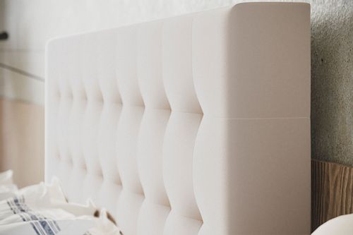 Łóżko tapicerowane LUX 2 180x200 ze  Stelażem i pojemnikiem na Arena.pl