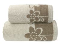 Ręcznik Paloma 70x140 Brąz Brązowy Greno