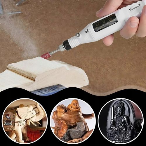 FREZARKA DO PAZNOKCI MANICURE PEDICURE DO USUWANIA HYBRYD ŻELU + FREZY na Arena.pl