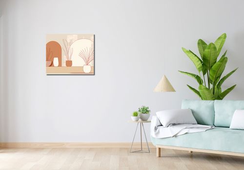 Obraz 60x50cm Widok Roślin na Arena.pl