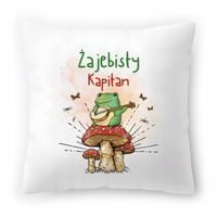 Poduszka Dla Kapitana Na Urodziny Imieniny Prezent Z Nadrukiem Ze Zdjęciem