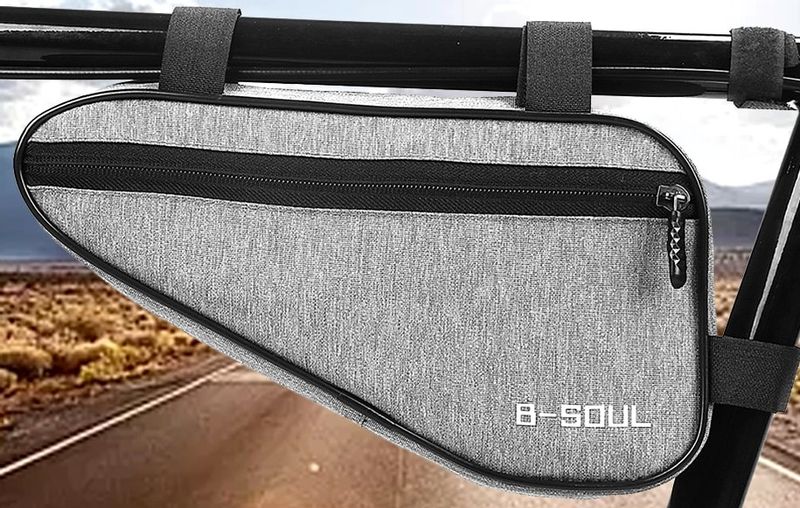 Sakwa Przednia Ramę B-Soul Torba Rowerowa Saszetka zdjęcie 7