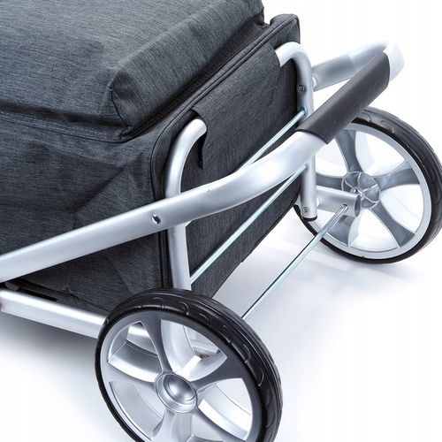 Torba wózek na zakupy na dużych kółkach z termokieszenią 50l na Arena.pl