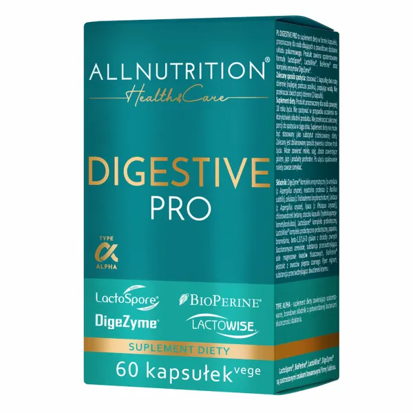 Allnutrition HEALTH & CARE Digestive Pro 60kap zdjęcie 1