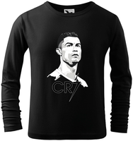Koszulka z długim rękawem - Cristiano Ronaldo z autografem