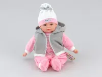 Lalka bobas z głosem, 35 cm