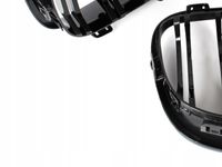 BLACK GLOSSY ATRAPA GRILL KRATKA NERKI do BMW 1 F20 F21