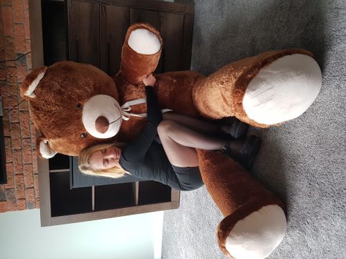 DUŻY MIŚ PLUSZOWY 205cm WIELKI PLUSZAK GIGANT 205 cm. na Arena.pl