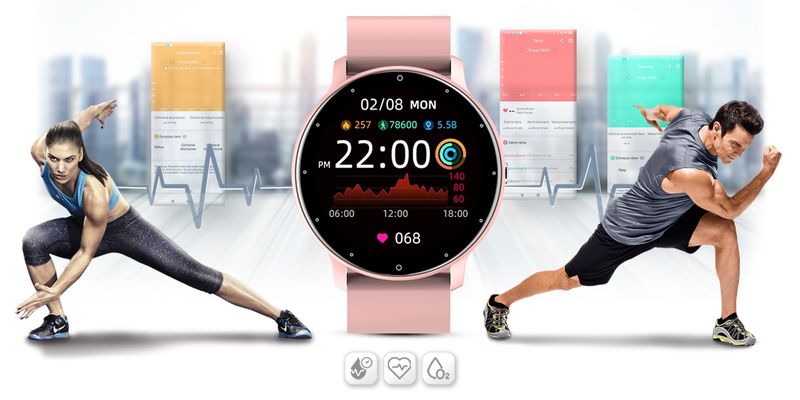 smartwatch damski gravity gt1-1 zdjęcie 9