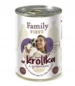Family First Bogata w królika z gruszkami 400g