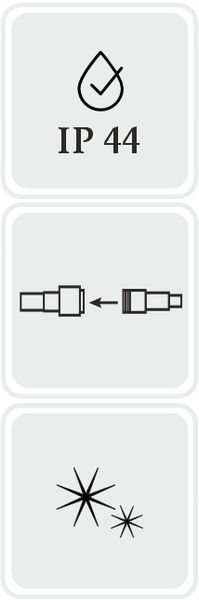 LAMPKI CHOINKOWE 300 LED ZEW/WEW 18M CIEPŁY BIAŁY EFEKT FLASH zdjęcie 10