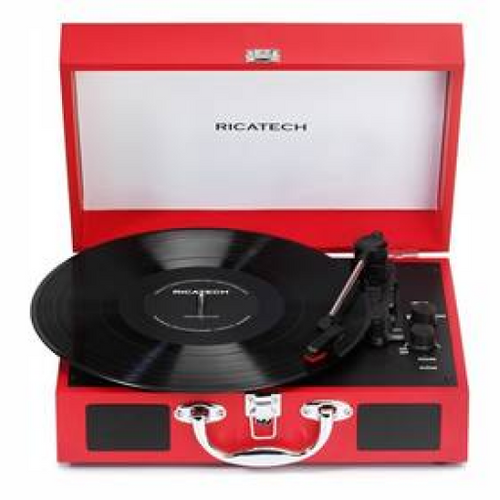 Gramofon Ricatech RTT21 Advanced (659056) Czerwony na Arena.pl