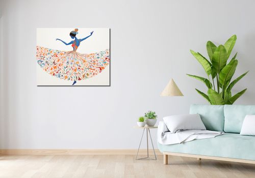 Obraz 90x70cm Wirująca Balerina na Arena.pl