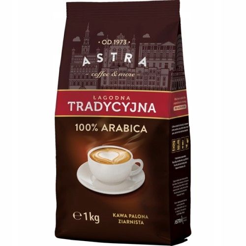 Astra kawa ziarnista Łagodna Tradycyjna 1 kg na Arena.pl