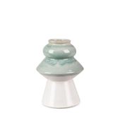 Wazon ceramiczny LIANA 17X17X23 miętowy
