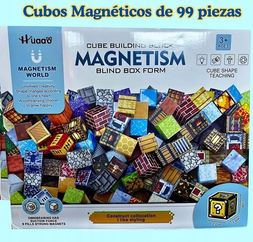 KLOCKI MAGNETYCZNE MOCNE KLOCKI SZEŚCIANY 25 EL na Arena.pl