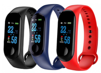 SMARTBAND M3 SMART BAND OPASKA SPORTOWA PULSOMETR