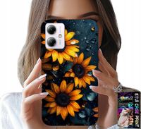 ETUI DO MOTOROLA MOTO G14 - SŁONECZNIKI, SŁONECZNIK, KWIECISTE WZORY