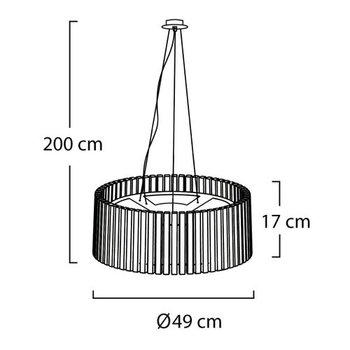 Lampa wisząca serchio 49 na Arena.pl