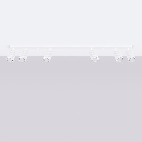 Plafon KARBON 6L biały na Arena.pl