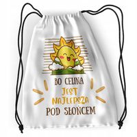 Plecak Dla Celiny Szkolny Worek Torba Z Nadrukiem Ze Zdjęciem