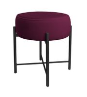 Taboret Pola noga metalowa czarna MG02