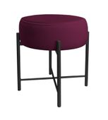 Taboret Pola noga metalowa czarna MG02