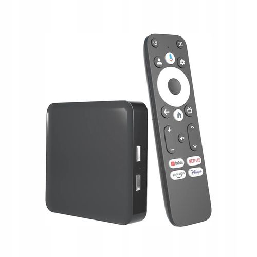 ANDROID SMART TV BOX ODTWARZACZ MULTIMEDIALNY 2/32GB GOOGLE TV 2024 WIFI na Arena.pl