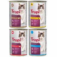 MOKRA KARMA PUSZKI DLA KOTA MIX SMAKÓW 24X415G