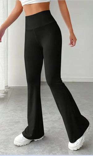 Damskie kryjące legginsy push-up modelujące wysoki stan dzwony s/m na Arena.pl