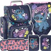 TORNISTER SZKOLNY DO 1 KLASY DLA DZIEWCZYNKI PIÓRNIK WOREK STITCH STICH