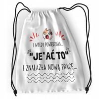 Plecak Pożegnanie Z Pracy Na Prezent Z Nadrukiem Ze Zdjęciem